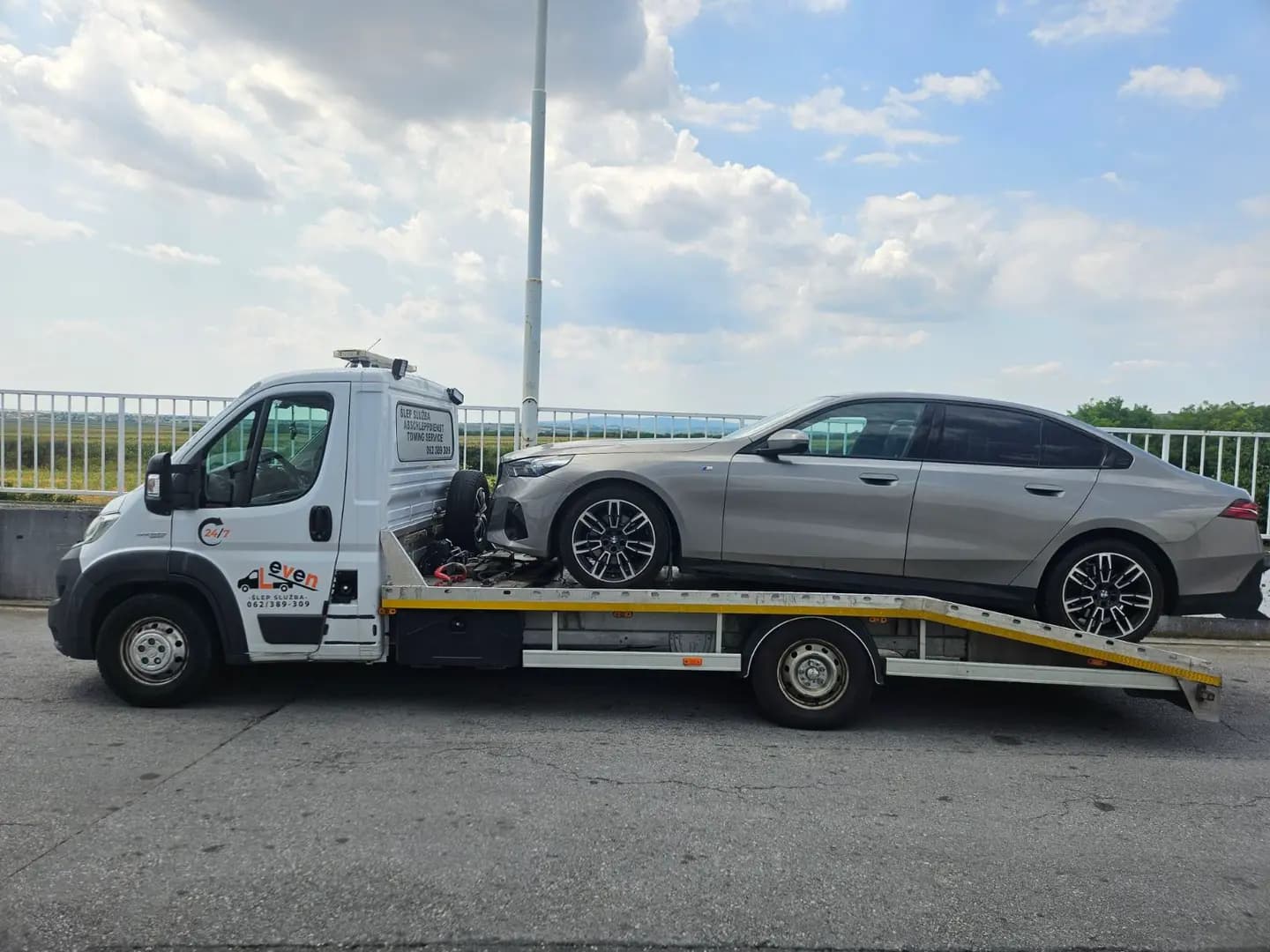 Šlep BMW-a serije 5
